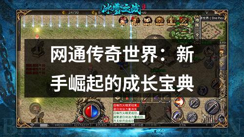 网通传奇世界：新手崛起的成长宝典