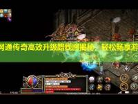 山东网通传奇高效升级路线图揭秘，轻松畅享游戏乐趣