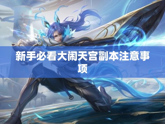 新手必看大闹天宫副本注意事项