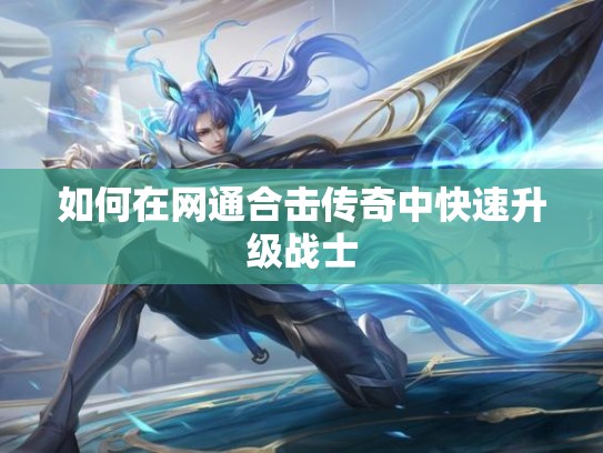 如何在网通合击传奇中快速升级战士