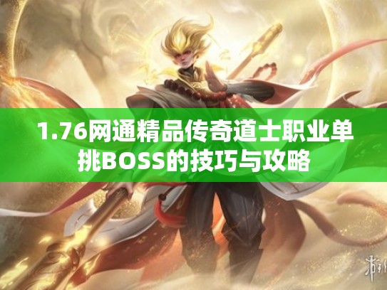 1.76网通精品传奇道士职业单挑BOSS的技巧与攻略