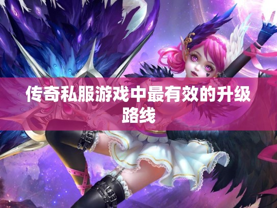 传奇私服游戏中最有效的升级路线