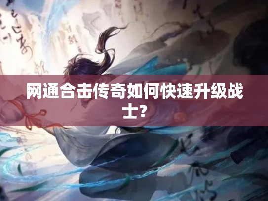 网通合击传奇如何快速升级战士？